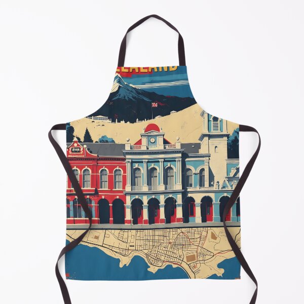 Item preview, Blenheim New Zealand Retro Vintage Travel Design designed and sold by TravelersGems.