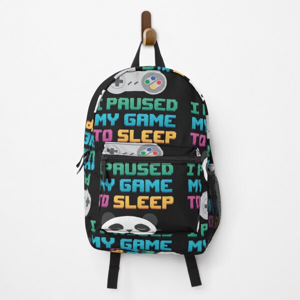 Item preview, I Paused My Game To Sleep Gamer Panda designed and sold by AdyKurniawan.