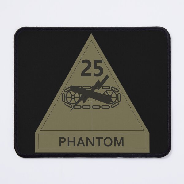 Item preview, Army - SSI - 25th Armored Division w Name Tape - Subdued X 300 designed and sold by Military Insignia Products.