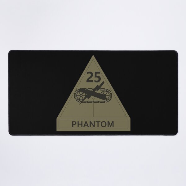 Item preview, Army - SSI - 25th Armored Division w Name Tape - Subdued X 300 designed and sold by Military Insignia Products.