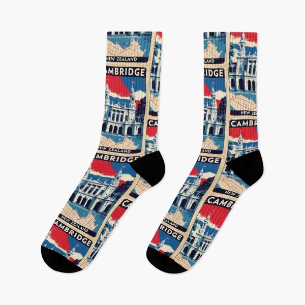 Item preview, Cambridge New Zealand Retro Vintage Travel Design designed and sold by TravelersGems.