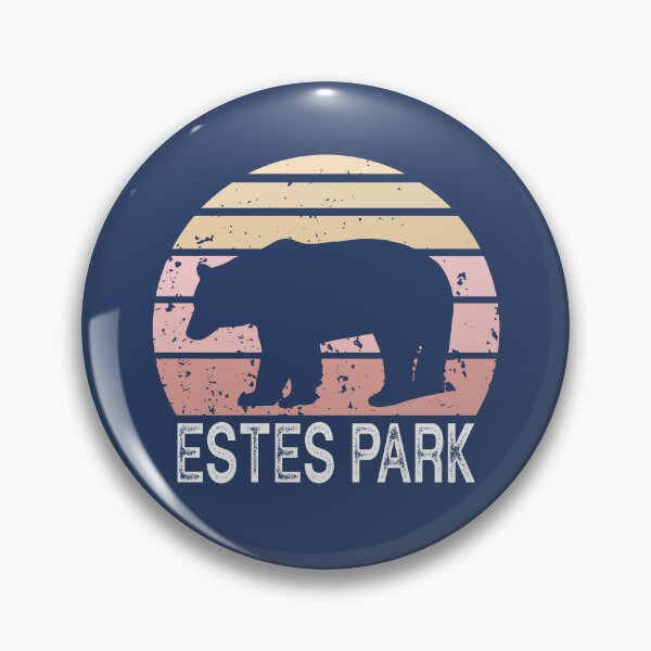 Item preview, Estes Park Colorado Retro Bear designed and sold by Esskay Designs.