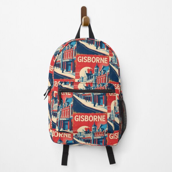 Item preview, Gisborne New Zealand Retro Vintage Travel Design designed and sold by TravelersGems.