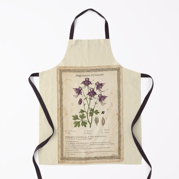 Item preview, Vintage Aquilegia Vulgaris Botanical Print designed and sold by Jeeklsdotcom.