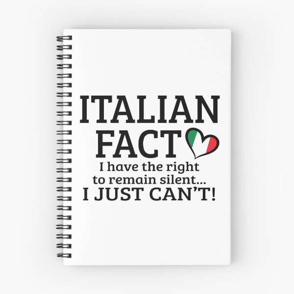 Item preview, Italian Fun Fact designed and sold by Freshinkshop.