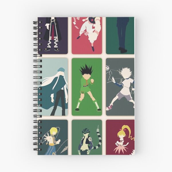 Item preview, Minimalist Hunter Characters – Clean Anime Poster Design designed and sold by PosterFuel.