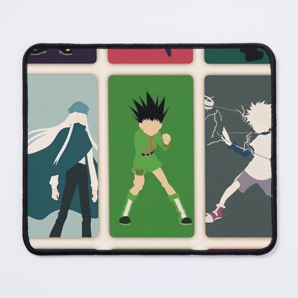 Item preview, Minimalist Hunter Characters – Clean Anime Poster Design designed and sold by PosterFuel.