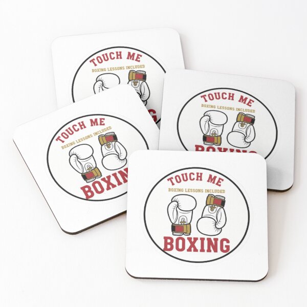 Item preview, Touch Me Boxing Lesson Is Free – Funny Boxing Gloves Combat Sports Design designed and sold by BuiltByDiscipline.