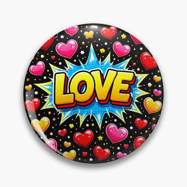 Item preview, Love in Every Stroke Explosion of hearts designed and sold by Helios Be. Lavsh.