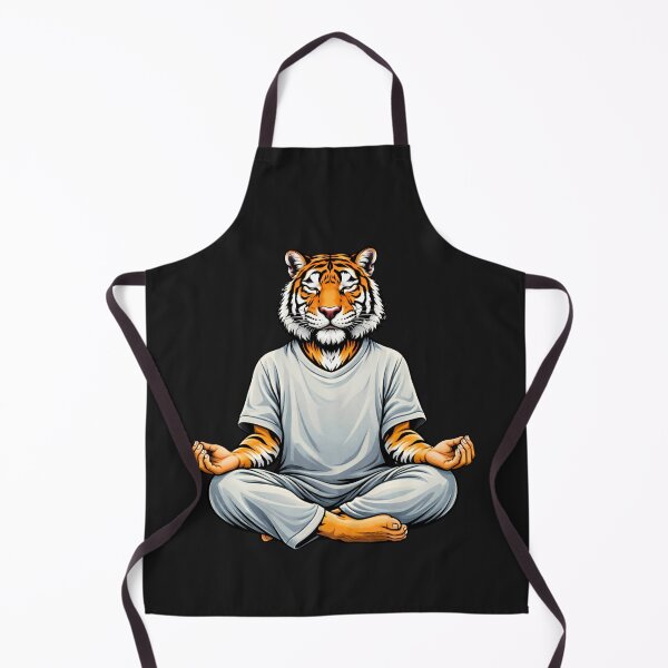 Item preview, Meditation Zen Tiger – Calm Yoga Mindfulness Wellness Animal Art designed and sold by ColorSplash123.