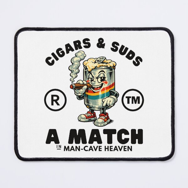 Item preview, Cigar and suds, a match in man-cave heaven designed and sold by Peerless-Prime.