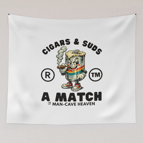 Item preview, Cigar and suds, a match in man-cave heaven designed and sold by Peerless-Prime.