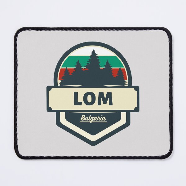 Item preview, Lom Bulgaria | Retro Vintage Travel Badge designed and sold by World Designs.