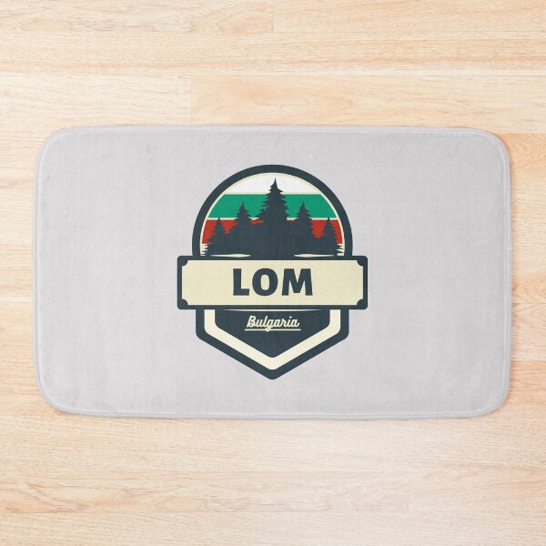 Item preview, Lom Bulgaria | Retro Vintage Travel Badge designed and sold by World Designs.