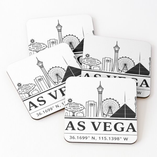 Item preview, Las Vegas Skyline Minimalist Line Art designed and sold by UniqueGrafics0.