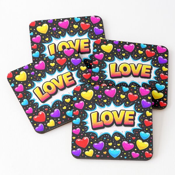 Item preview, Love in Every Stroke Explosion of hearts #1 designed and sold by Helios Be. Lavsh.