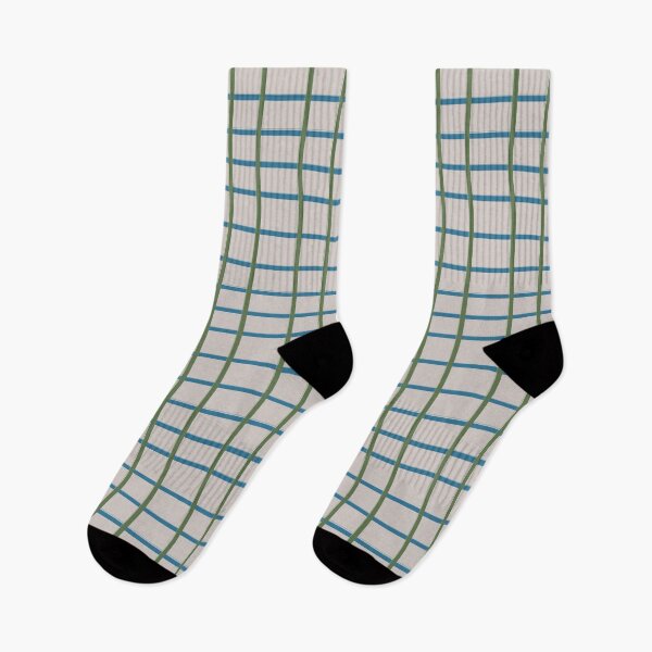 Item preview, Simple Blue and Green Grid designed and sold by JaygiesDesign.