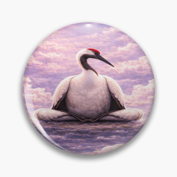 Item preview, Air Crane – Symbol of Peace, Balance, and Stillness designed and sold by freedomanywere.