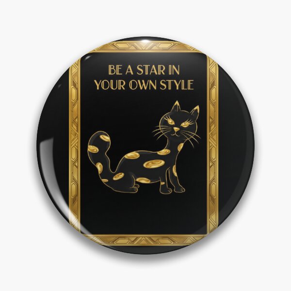 Item preview, Golden Cat – Be a Star designed and sold by KawisStarr.