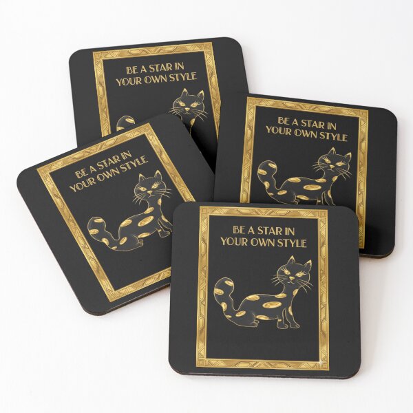 Item preview, Golden Cat – Be a Star designed and sold by KawisStarr.