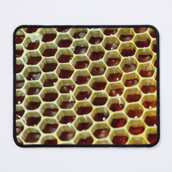 Item preview, Bee honeycomb as a naturalistic pattern. designed and sold by NaturePhotography.