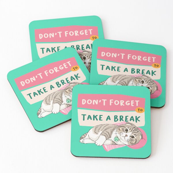 Item preview, Don’t Forget to Take a Break designed and sold by TheBeeKindSpace.