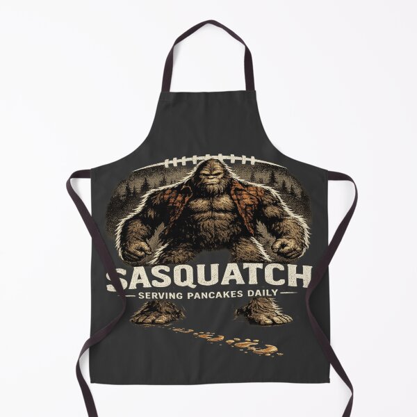 Item preview, Sasquatch Short-Stack Enforcer Bigfoot Diner Design designed and sold by POD DYNASTY.