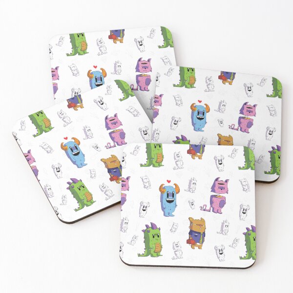 Item preview, Expressive Animals Seamless Pattern designed and sold by Groslat Art Experiments.