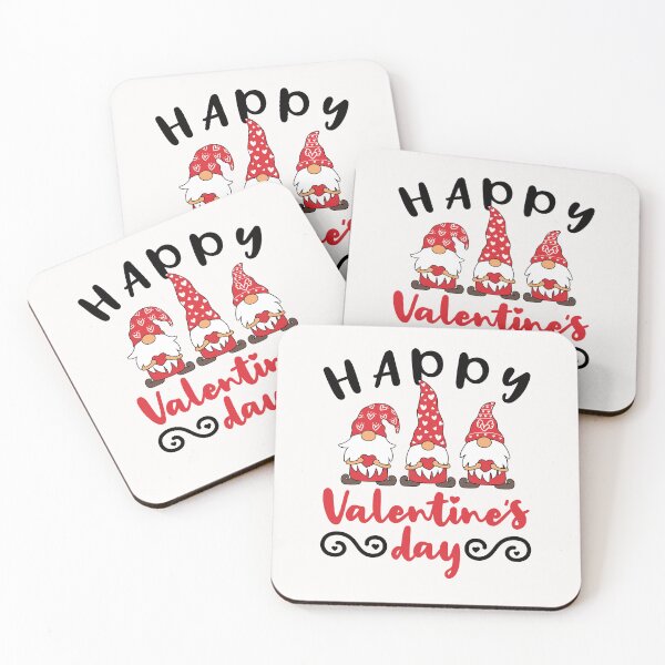 Item preview, Happy Valentine's Day Gnome Hearts designed and sold by jaygo.