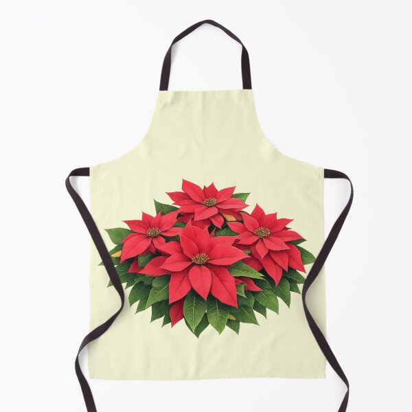 Item preview, Red Fire in the Winter Garden designed and sold by NatureFloralArts.