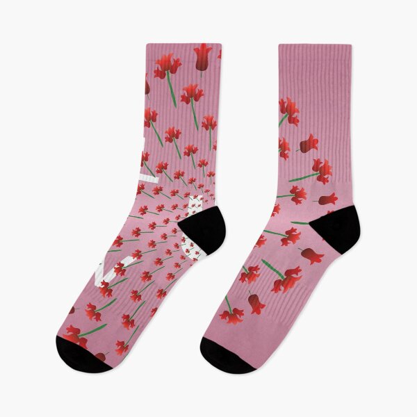 Item preview, Love U Valentine Floral Spiral designed and sold by OIL Pattern Design .
