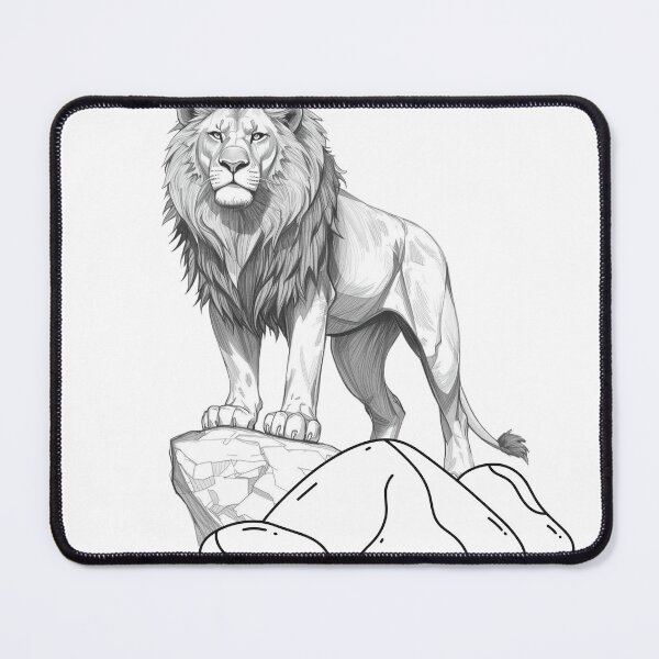 Item preview, Lion designed and sold by LevelUpYourMotivation.