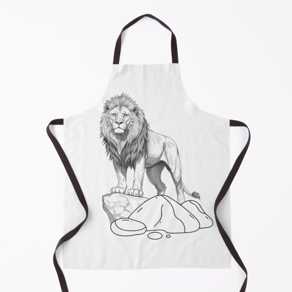 Item preview, Lion designed and sold by LevelUpYourMotivation.