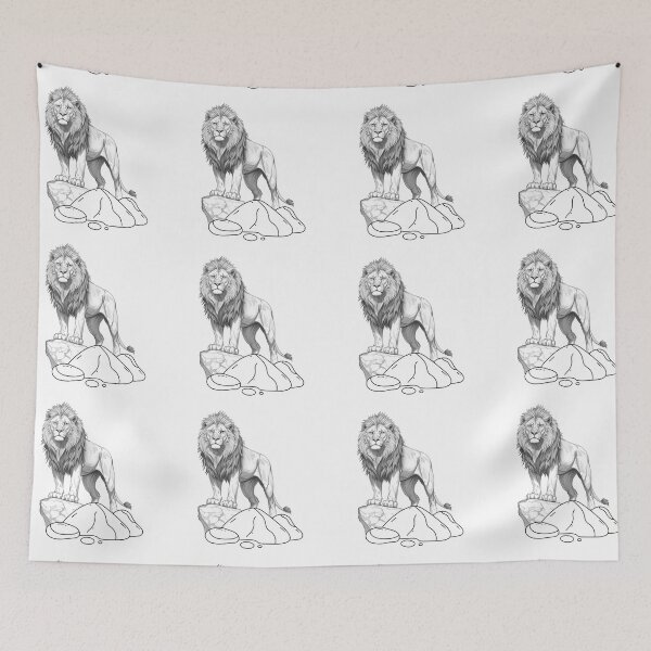 Item preview, Lion designed and sold by LevelUpYourMotivation.