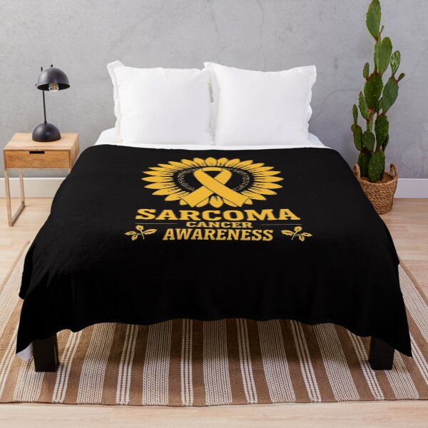 Item preview, Sarcoma Cancer Awareness Sunflower designed and sold by WeirdlyRare.
