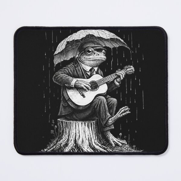 Item preview, Frog Playing Guitar | Monsoon Time designed and sold by District Threads.
