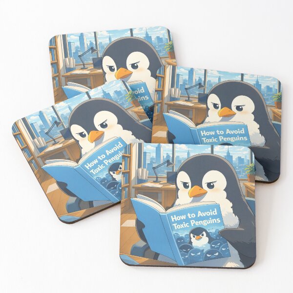 Item preview, Why Penguin leave Group ? designed and sold by Day Dreamer.