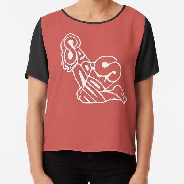 Send Nudes Chiffon Top