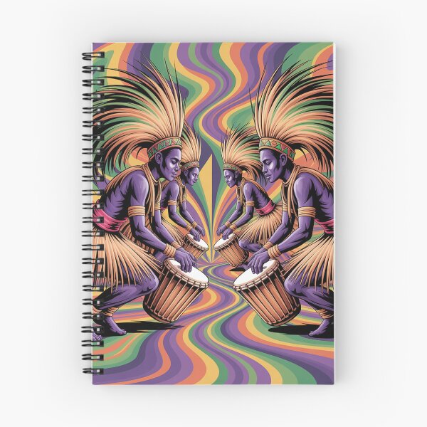 Item preview, A psychedelic-style painting.Tribal Dance  designed and sold by Lilashakti ⭐️ ⭐️ ⭐️ ⭐️ ⭐️.