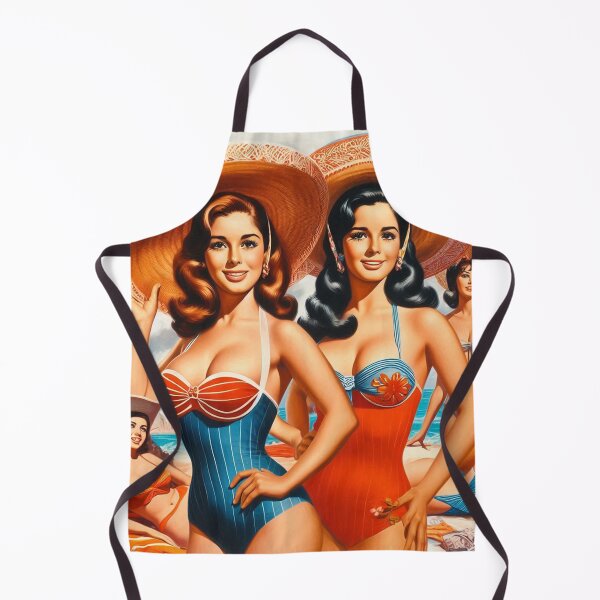 Item preview, Retro Summer Girls designed and sold by PulpVintage.