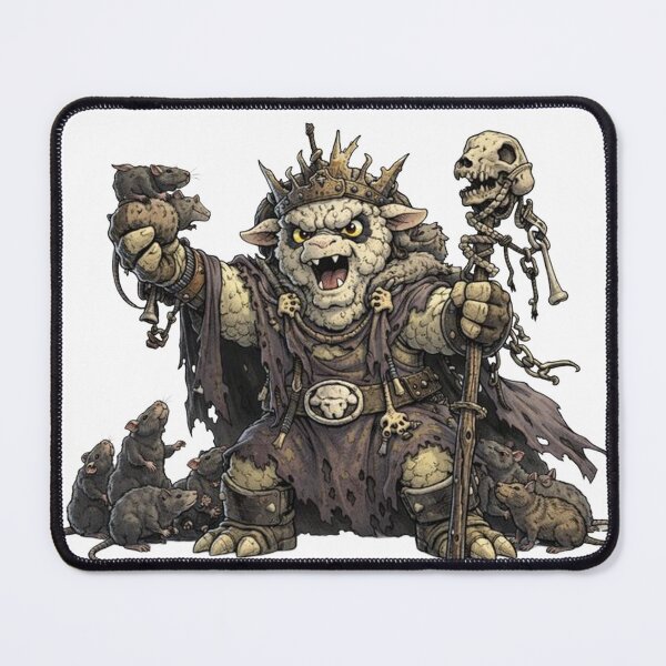 Item preview, The FleeceKing – TurtleSheepNinja Ratlord Villain Parody designed and sold by Thpoar.