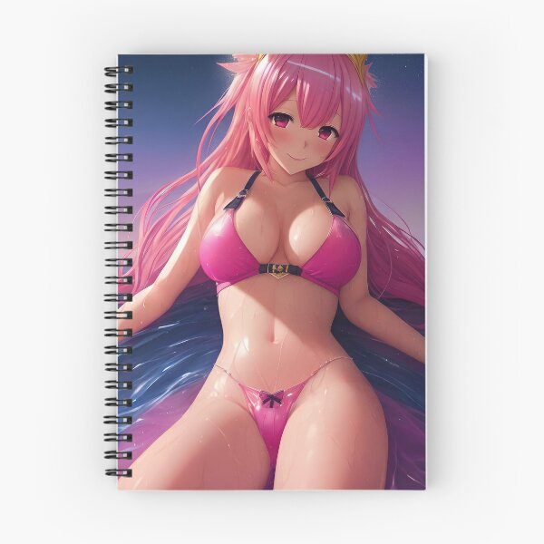 Item preview, daring anime pink bikini girl designed and sold by stereonut.