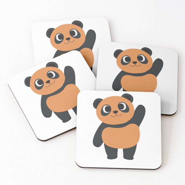 Item preview, Cute Waving Red Panda - Sweet Nursery & Kids Illustration designed and sold by Glamor Collection .