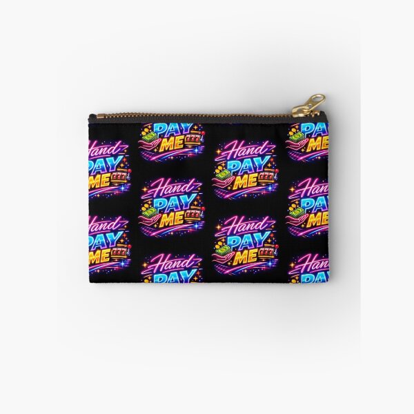 Item preview, Hand Pay Me Neon Sign – Las Vegas Casino 90s Retro Style designed and sold by GlobalBoom.