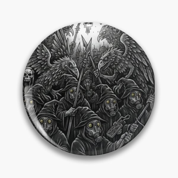Item preview, Infernal River Crossing – Dark Surrealism Crow & Demon Skull Art designed and sold by MiracleDroplet.
