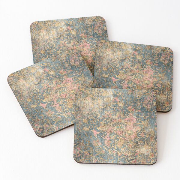 Item preview, Silk Chinese Carpet Old World Charm Shabby Pattern designed and sold by GrinGalore.