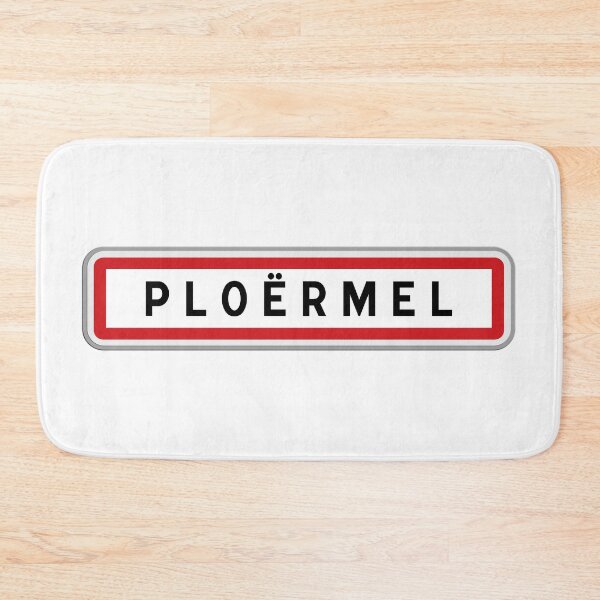 Item preview, Ploërmel Town Entrance Sign – Morbihan, Brittany designed and sold by Panneaux et signalisations - NPOITEVIN.