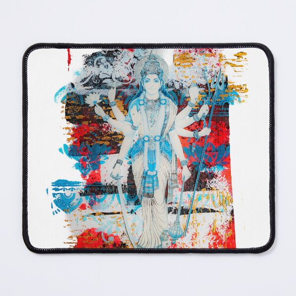 Item preview, Shiva Acrylic Collage, colorful designed and sold by Desolat23.