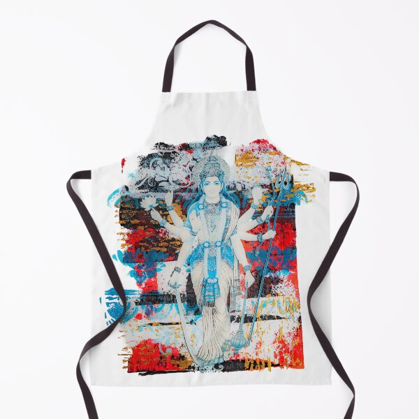 Item preview, Shiva Acrylic Collage, colorful designed and sold by Desolat23.