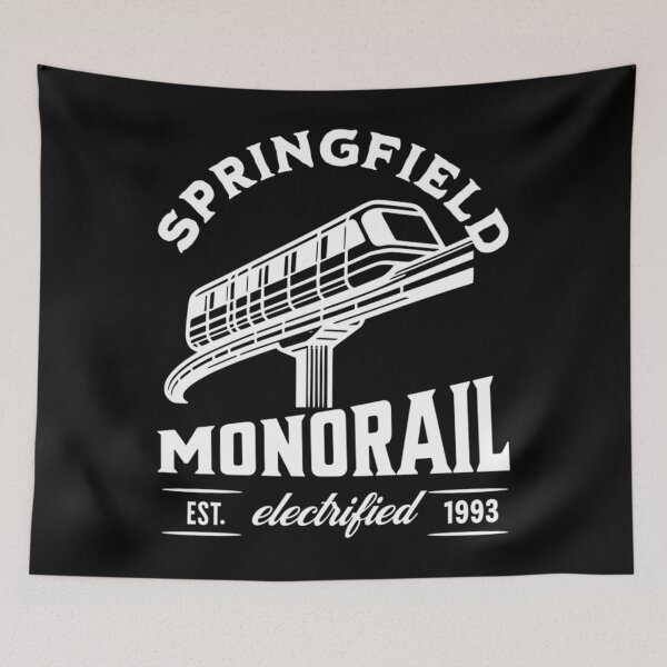 Item preview, Springfield Monorail - Est. 1993 designed and sold by Dope-shirts11.
